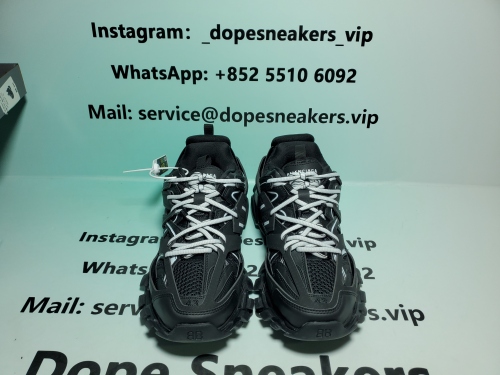 Balenciaga Track Black White Reps QC Review