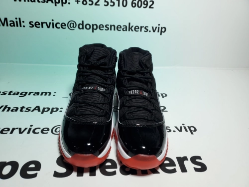 Air Jordan 11 High Retro “Bred 2019” Reps QC Review