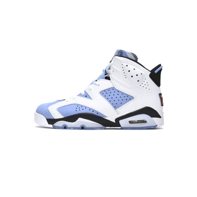  LJR Jordan 6 Retro UNC White，CT8529-410 01