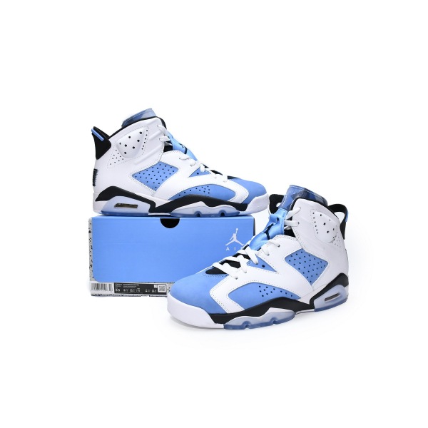  PKGoden Jordan 6 Retro UNC White，CT8529-410