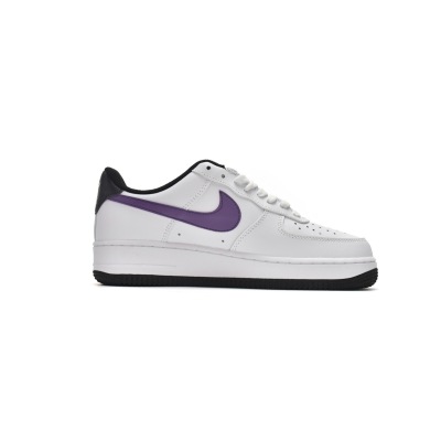 BMLin Air Force 1 Low Hoops White Canyon Purple,DH7440-100