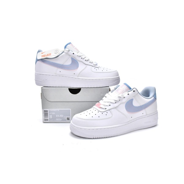 BMLin Air Force 1 Low LV8 Double Swoosh Light Armory Blue,CW1574-100