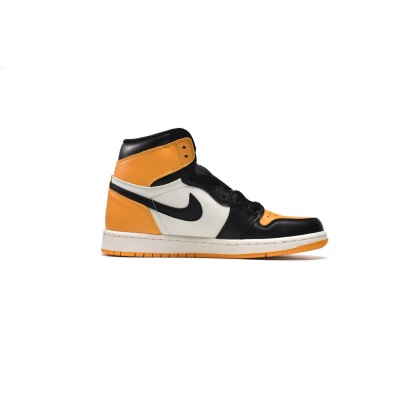 BMLin Air Jordan 1 High OG Yellow Toe Taxi,555088-711