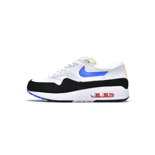 BMLin Air Max 1 White Photo Blue Black,AH8145-112