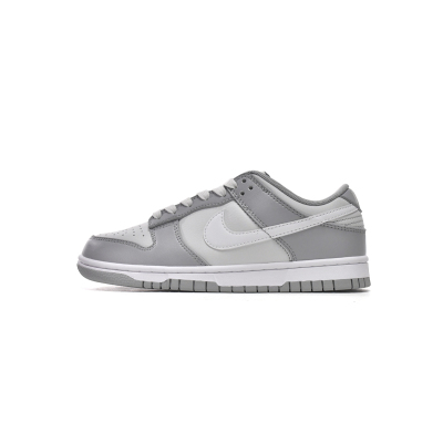 BMLin Dunk Low Grey White,DJ6188-001