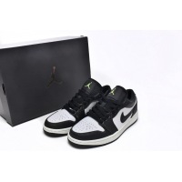 BMLin Jordan 1 Low SE GS Wear Away Electric Green,DO8244-003