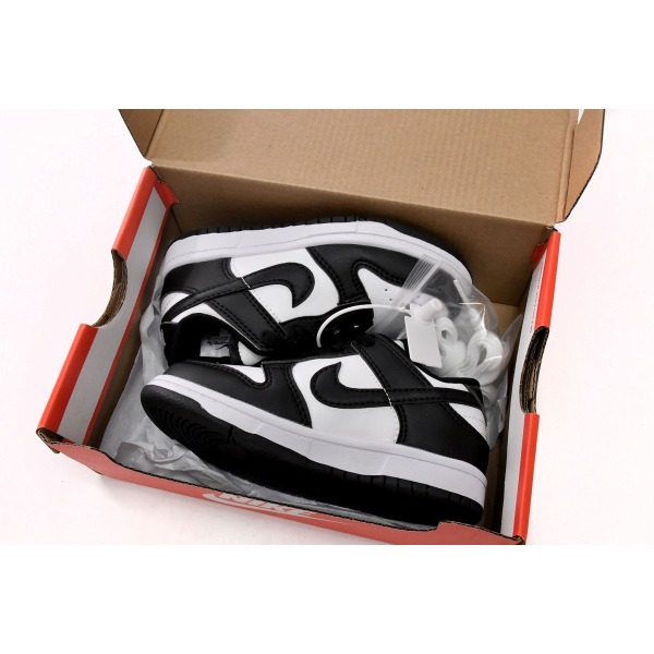 Dunk Kids ShoesBMLin Dunk Low GS Black White,CW1590-100