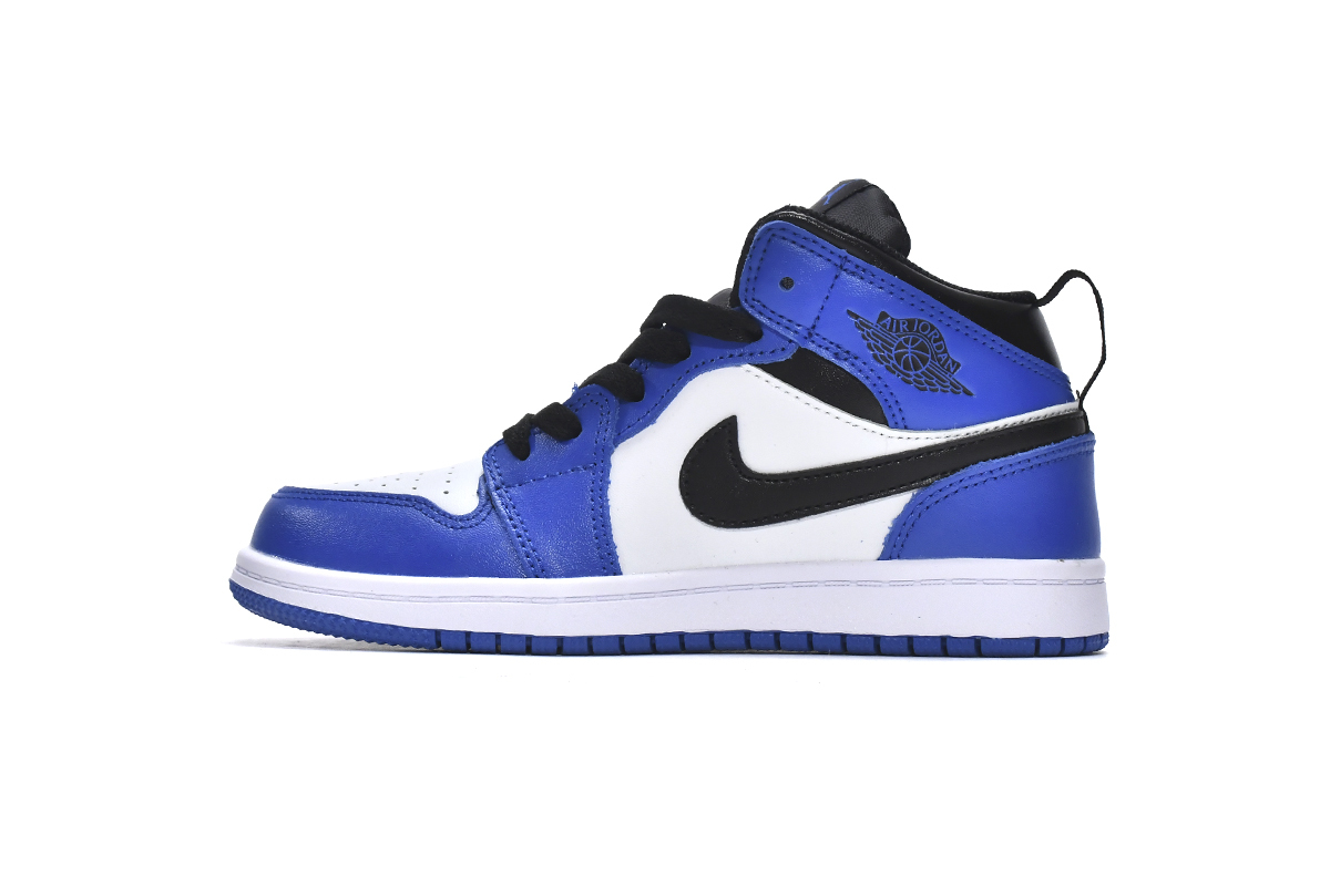 Jordan 1 kids shoes | Jordan 1 Mid PS Game Royal,555088-403