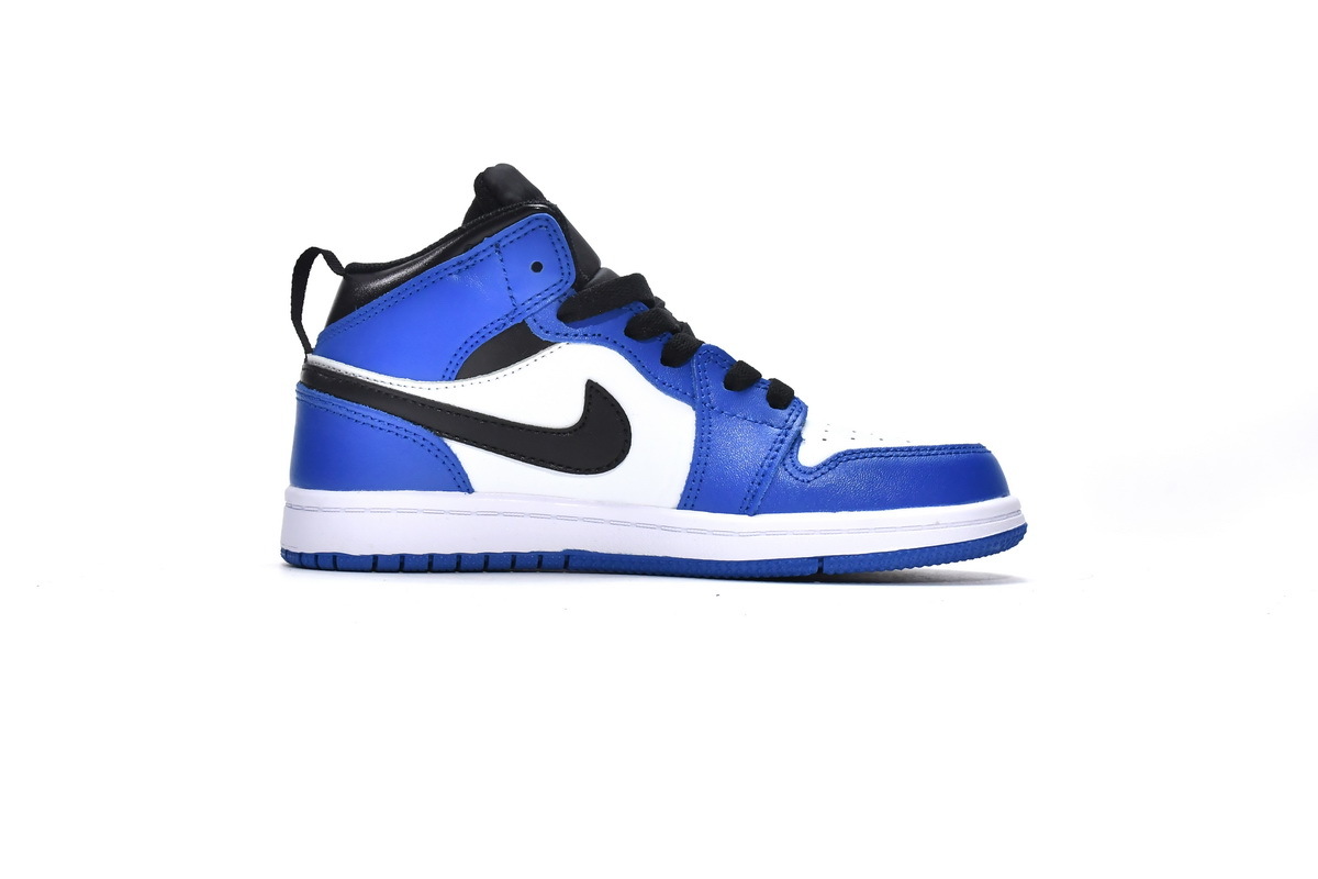 Jordan 1 kids shoes | Jordan 1 Mid PS Game Royal,555088-403
