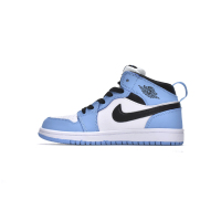 Jordan 1 kids shoesJordan 1 Mid PS University Blue,575441-134