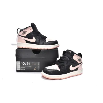 Jordan 1 kids shoes |Jordan 1 Mid PS Crimson Tint,575441-081 02