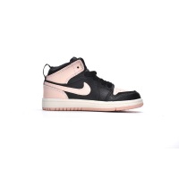 Jordan 1 kids shoes |Jordan 1 Mid PS Crimson Tint,575441-081