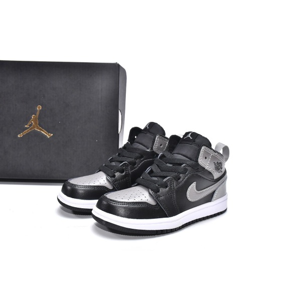 Jordan 1 kids shoes |Jordan 1 Mid PS Shadow,555088-013