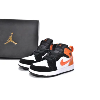Jordan 1 kids shoes |Jordan 1 Mid PS Shattered Backboard,640734-058 02