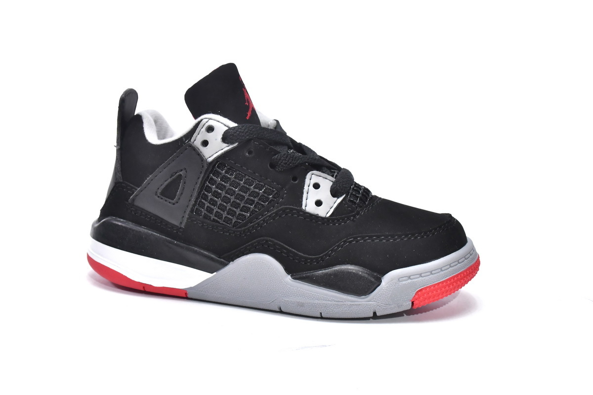 Jordan kids shoes | Air Jordan 4 Retro PS Bred,BQ7660-060