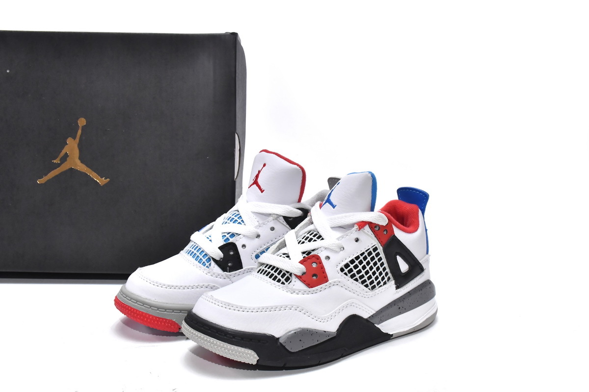 Jordan kids shoes | Air Jordan 4 Retro PS What The 4,BQ7669-146