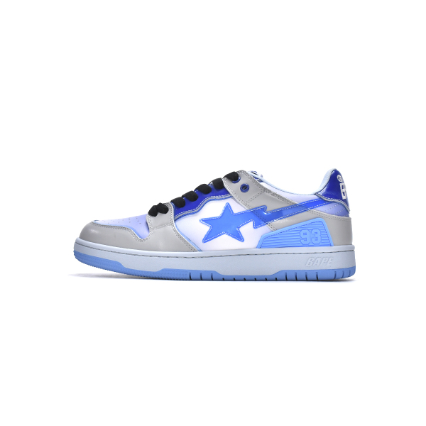 PKGoden A Bathing Ape Bape Sk8 Sta Low Gradient blue,1G70-109-0024