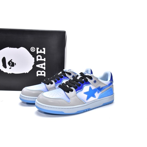 PKGoden A Bathing Ape Bape Sk8 Sta Low Gradient blue,1G70-109-0024