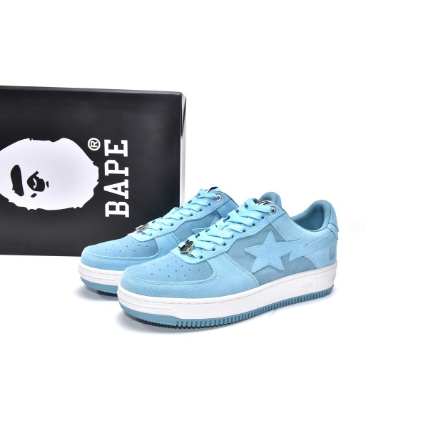 PKGoden A Bathing Ape Bape Sk8 Sta Low Morandi Blue,1G70-109-0008