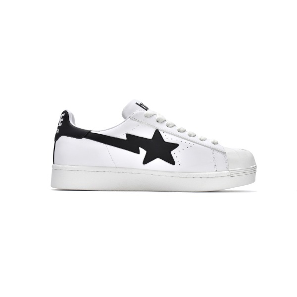 PKGoden A Bathing Ape Bape Sk8 Sta Low Shell Head White,1I20-191-005