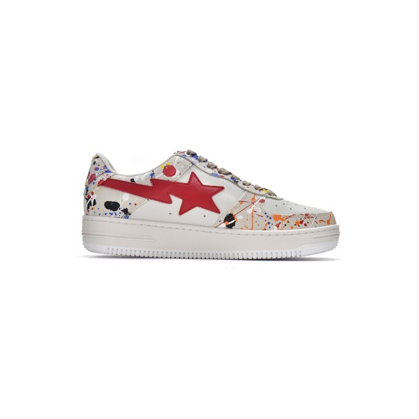 PKGoden A Bathing Ape Bape Sta Low Color Splash,1G70-109-0007