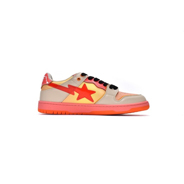 PKGoden A Bathing Ape Bape Sta Low Gradient Orange,1G70-109-0025