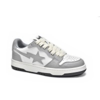 PKGoden A Bathing Ape Court Sta Light Grey Cream,1G70-191-033