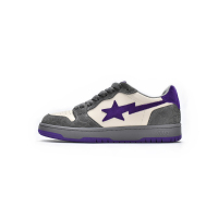 PKGoden A Bathing Ape Court Sta Mist Grey Royal Purple,1G70-191-032