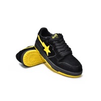 PKGoden A Bathing Ape Sk8 Sta Black Electric Yellow,1G70-191-031