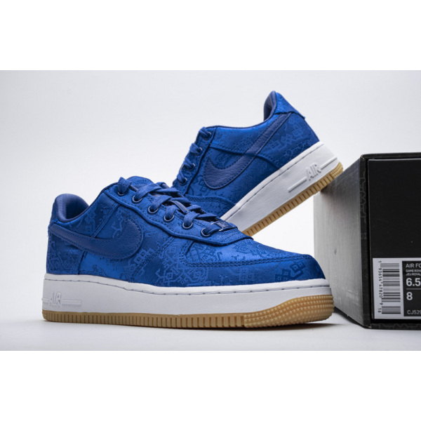 PKGoden Air Force 1 Low CLOT Blue Silk, CJ5290-400