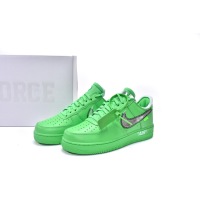 PKGoden Air Force 1 Low Off-White Light Green Spark,DX1419-300