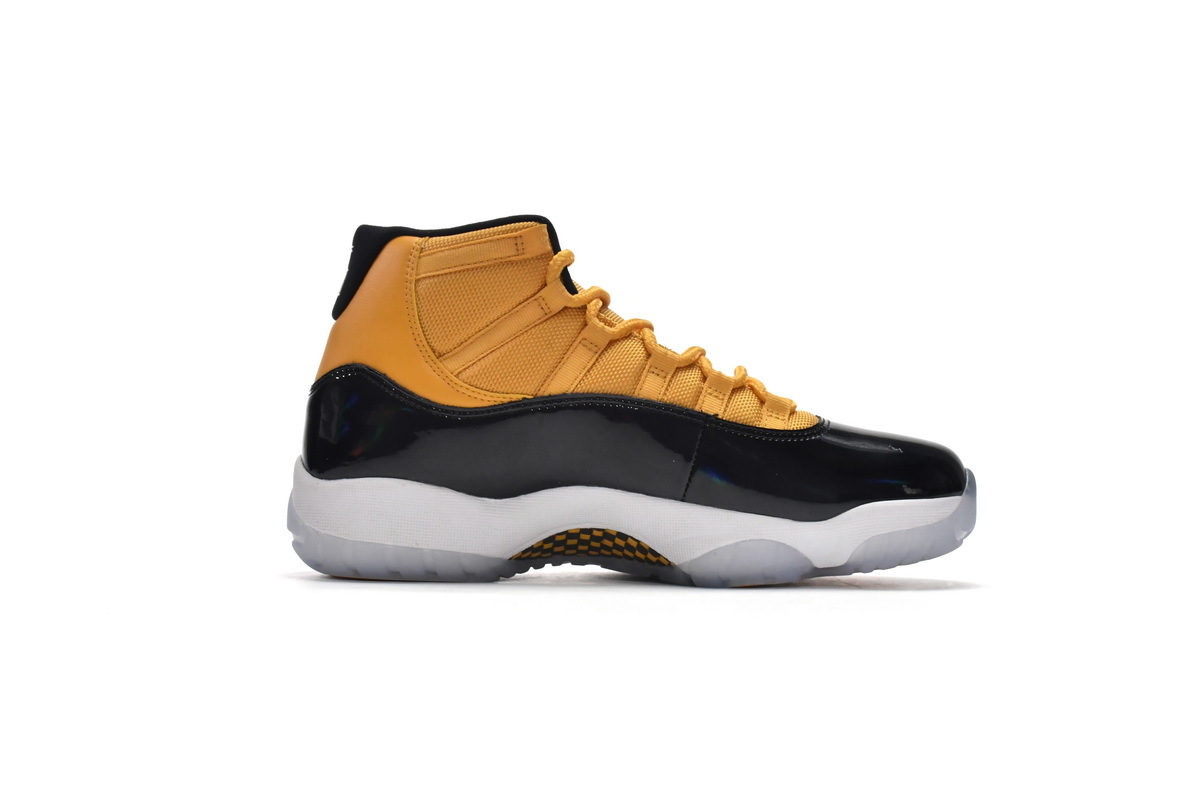 LJR Air Jordan 11 Retro Black Yellow,CT8012-118