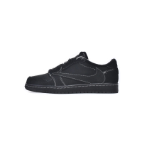 🔹80% offJordan 1 Low Black Phantom Travis Scott,DM7866-001