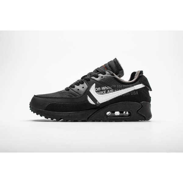 PKGoden Air Max 90 OFF-WHITE Black，AA7293-001  