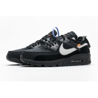 PKGoden Air Max 90 OFF-WHITE Black，AA7293-001  