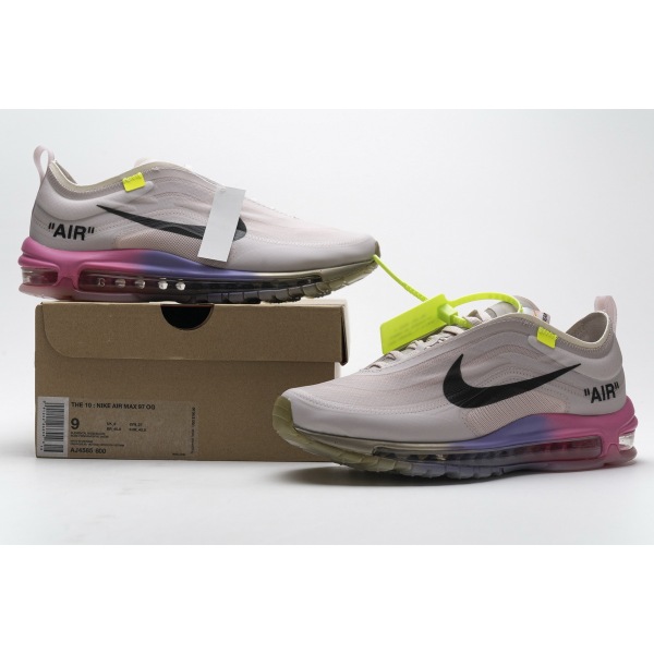 PKGoden Air Max 97 Off-White Elemental Rose Serena Queen, AJ4585-600