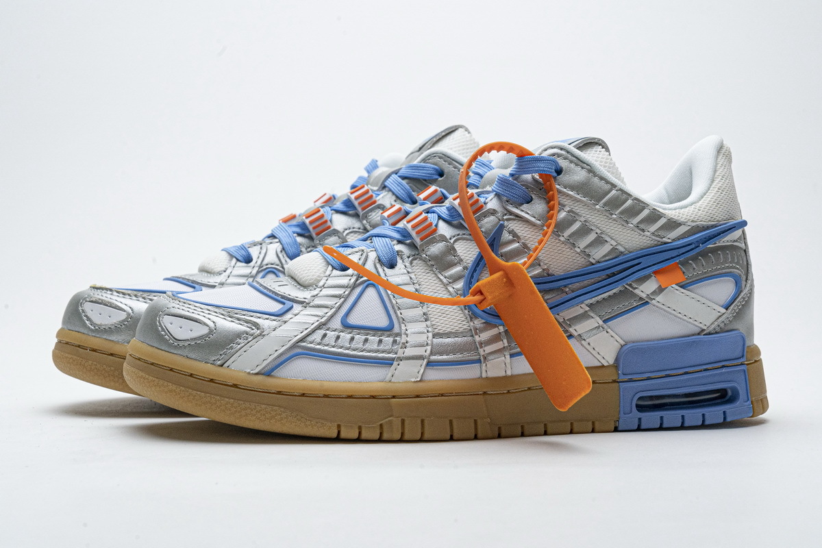 LJR Air Rubber Dunk Off-White UNC，CU6015-100