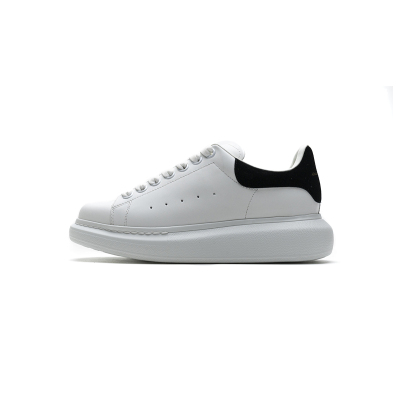 PK GOD Alexander McQueen Sneaker White Black，462214 WHGP7 9001