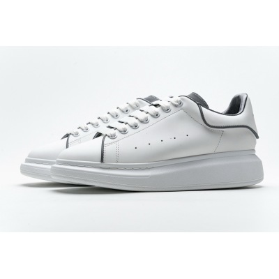 PK GOD Alexander McQueen Sneaker White Grey，553770 9076