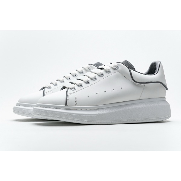 PKGoden Alexander McQueen Sneaker White Grey，553770 9076