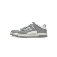 PKGoden AMIRI Skel Top Low Whtie Grey,MFS003-043