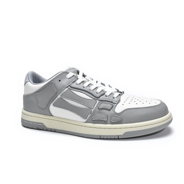 PKGoden AMIRI Skel Top Low Whtie Grey,MFS003-043