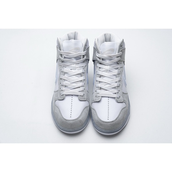 PKGoden Dunk High Slam Jam White Pure Platinum，DA1639-100 