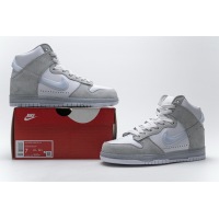 PKGoden Dunk High Slam Jam White Pure Platinum，DA1639-100 