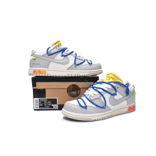 PKGoden Dunk Low Off-White Lot 10, DM1602-112