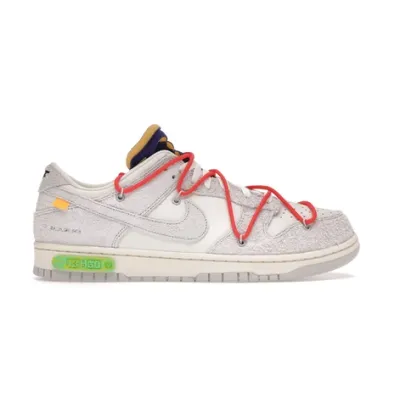LJR Dunk Low Off-White Lot 13，DJ0950-110 02