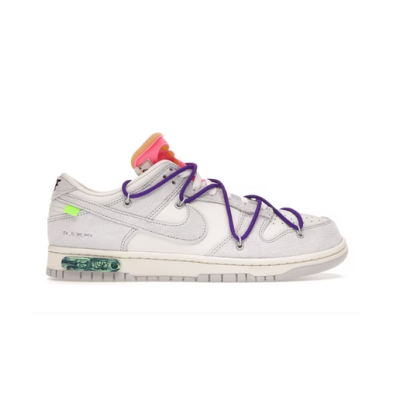 PKGoden Dunk Low Off-White Lot 15，DJ0950-101