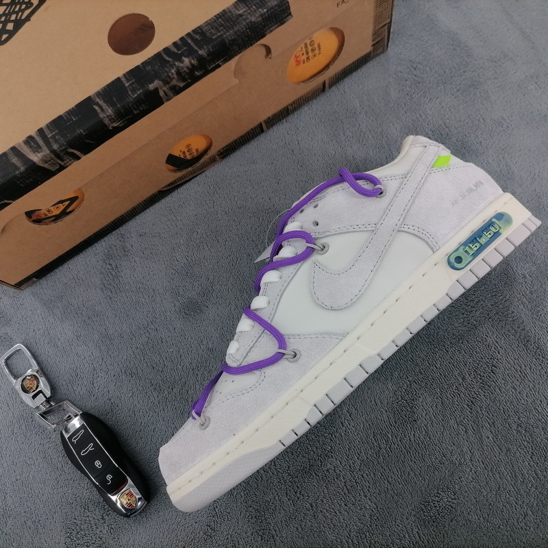 LJR Dunk Low Off-White Lot 15，DJ0950-101