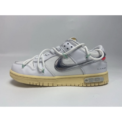 LJR Dunk Low Off-White Lot 1, DM1602-127 01