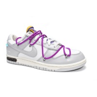 PKGoden Dunk Low Off-White Lot 28，DM1602-111